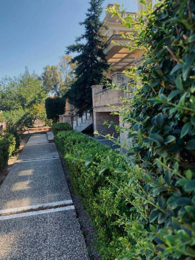 Seaside "Stone & Light Villa Ii" Close To Aegina City Khloi Exterior foto